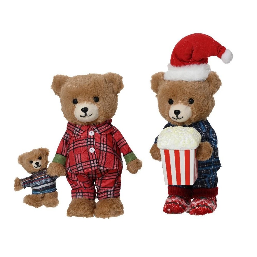 ORSETTI PELUCHE H.33CM. 2 ASSORTITI